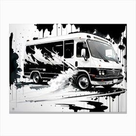 Mercedes Benz Van Canvas Print