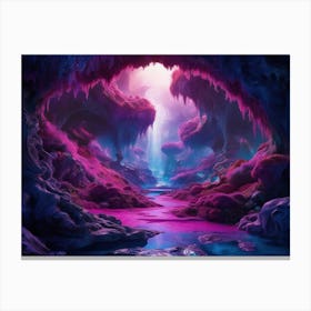 Caves 2 Canvas Print