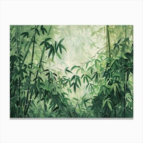 Bamboo Forest 8 Canvas Print