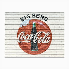 Coca Cola Bottling Plant Texas Canvas Print