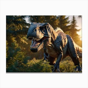 Jurassic Park Canvas Print