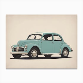 Vw Beetle Canvas Print