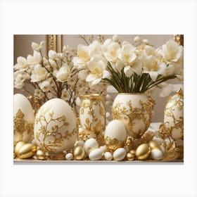 Easter Decor Canvas Print