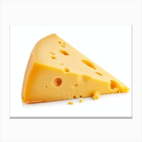 Cheese On A White Background 2 Toile