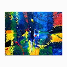 Acrylic Extruded Painting 163 Canvas Print