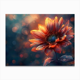 Flower Hd Wallpaper Canvas Print