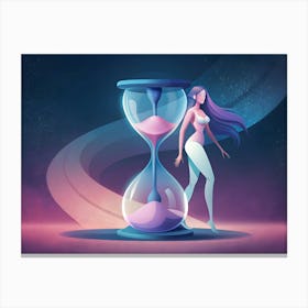 Hourglass Canvas Print