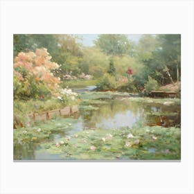 Lily Pond Canvas Print