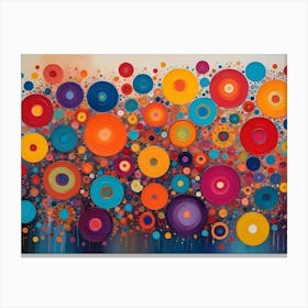 Circles Canvas Print