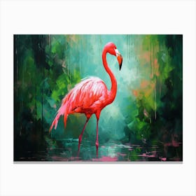 Flamingo 1 Canvas Print