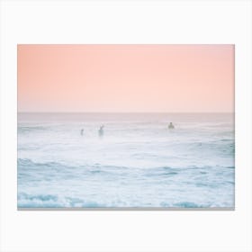 In The Surf Canvas Print