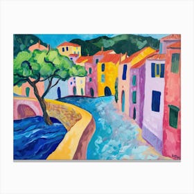 Contemporary Artwork Inspired By Henri Matisse 3 Canvas Print