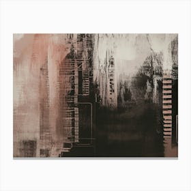 Abstract Cityscape 14 Canvas Print