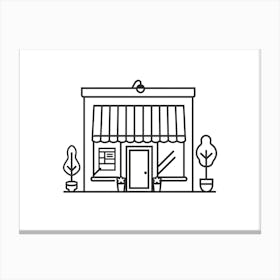 Shop Shop Shop Shop Shop Shop Shop Shop Canvas Print