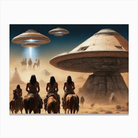 Apache Abduction Canvas Print