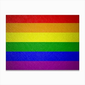 Rainbow Flag Canvas Print