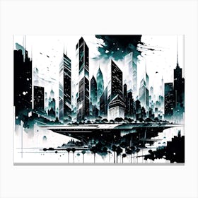 Cityscape 26 Canvas Print