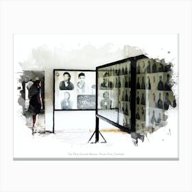 Tuol Sleng Genocide Museum, Phnom Penh, Cambodia Canvas Print