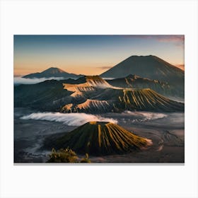 Bromo Mountain Sunrise Canvas Print