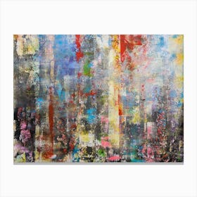 Colors Of Big City Canvas Print