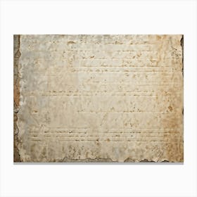 Ancient Stone Wallpaper Encompassing Clean Empty Sheetdoesnt Come Armed With Any Antecedents Set (5) Canvas Print