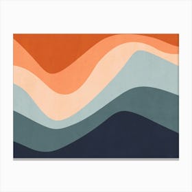Abstract Wave - Cf01 Canvas Print