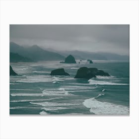 Ecola Moody Oregon Coast Leinwandbild