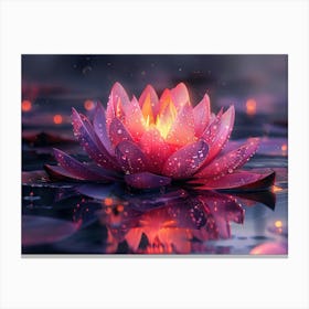 Lotus Flower 23 Canvas Print