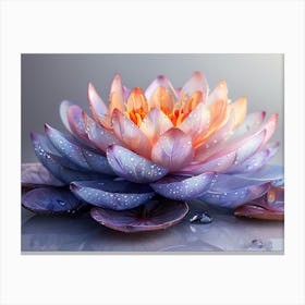 Lotus Flower 44 Canvas Print