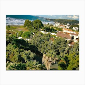 Aerial View Of The Beach Leinwandbild