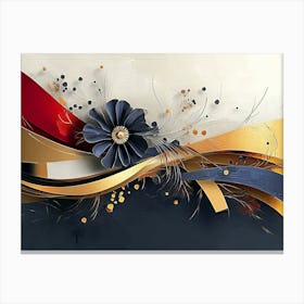 Abstract Painting Canvas Print