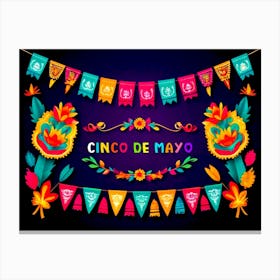 Cinco De Mayo Canvas Print