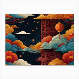 Chinese New Year 5 Canvas Print