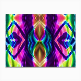 Abstract Psychedelic Art 1 Canvas Print