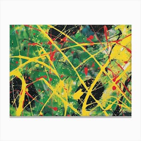 Splatter Painting 13 Canvas Print