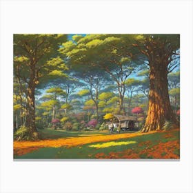 Forest'' 1 Canvas Print