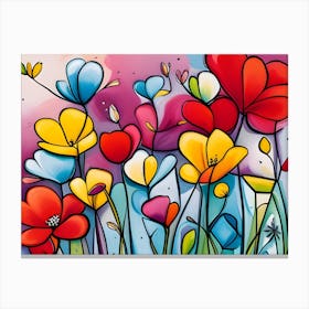 Poppies Canvas Print