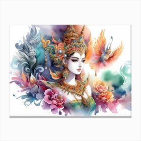 Thai Goddess Canvas Print