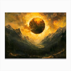 Total Solar Eclipse 1 Canvas Print