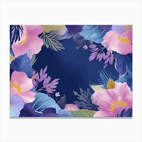 Floral Background 1 Canvas Print