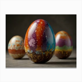 Easter Eggs 3 Canvas Print