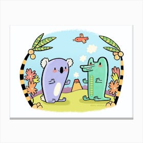 Pattycake Canvas Print