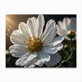 White Flower Canvas Print