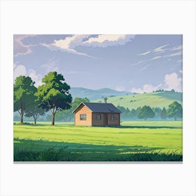 House In The Countryside 11 Canvas Print