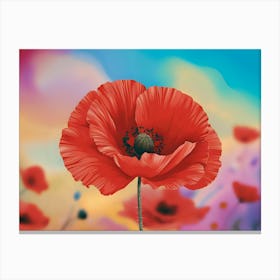 Poppies 4 Canvas Print