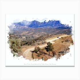 Ikara Flinders Ranges National Park, Flinders Ranges, South Australia Canvas Print