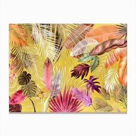 Tropical Foliage 7 Canvas Print