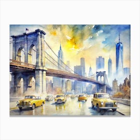 Brooklyn Bridge Canvas Print