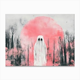 Ghost In The Woods 12 Canvas Print