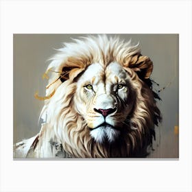 Lion art 52 Canvas Print